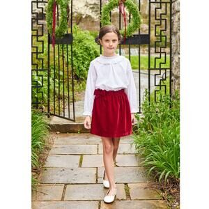 Little‎ English Paperbag Bow Skirt - Winterberry
